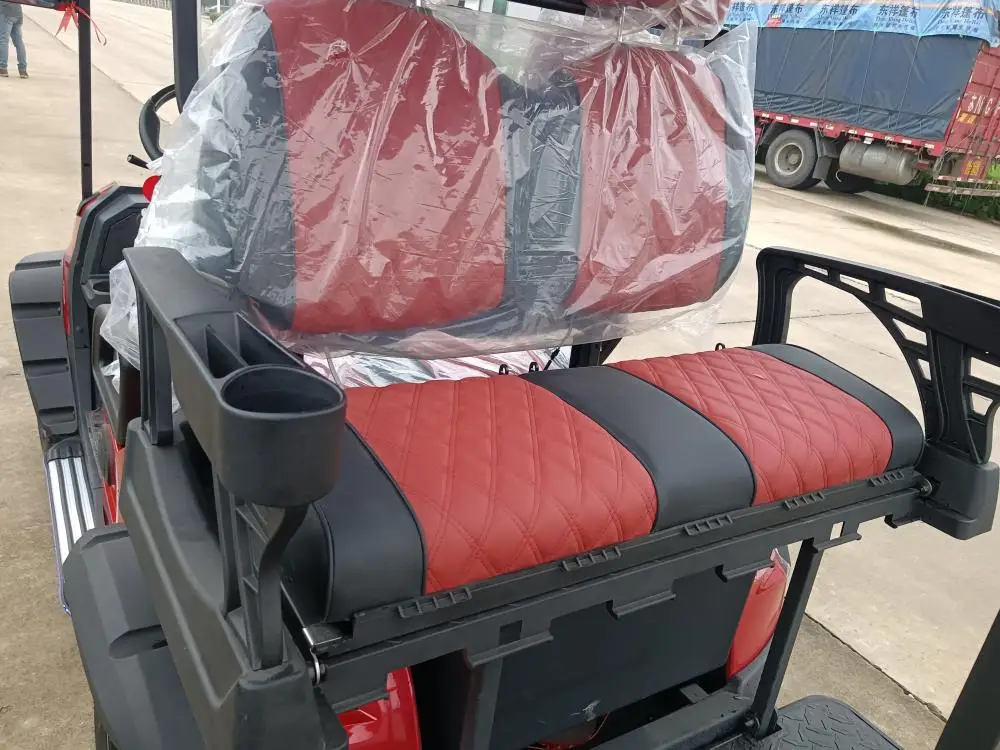 Vintage China Luxury 4 Seat Electric Club Car Golf Carts 4 Seater Utility Vehicle Electric Golf Cart with Factory Direct Price