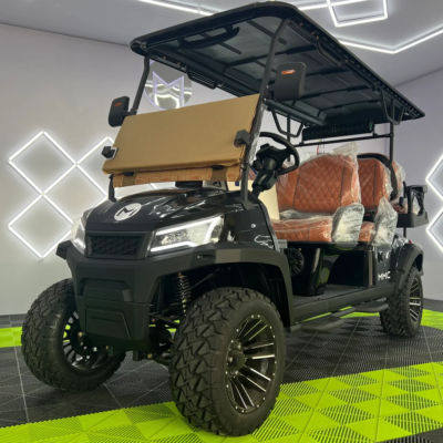 Vintage China Luxury 4 Seat Electric Club Car Golf Carts 4 Seater Utility Vehicle Electric Golf Cart - Image 6