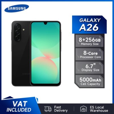 Samsung Galaxy A26 5G Smartphone Global firmware CPU Exynos 1380 6.7-inch 5000mAh rear camera 50MP 8 + 256GB