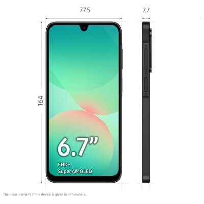 Samsung Galaxy A26 5G Smartphone Global firmware CPU Exynos 1380 6.7-inch 5000mAh rear camera 50MP 8 + 256GB - Image 5