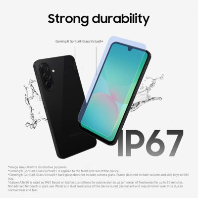 Samsung Galaxy A26 5G Smartphone Global firmware CPU Exynos 1380 6.7-inch 5000mAh rear camera 50MP 8 + 256GB - Image 4