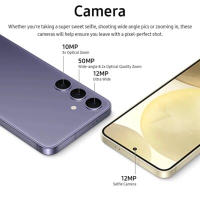 Samsung Galaxy S24 5G AI Smartphone Snapdragon 8 Gen 3 6.2" 120Hz AMOLED 2X Display 50MP Qual Camera Cell Phone 25W - Image 3