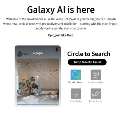 Samsung Galaxy S24 5G AI Smartphone Snapdragon 8 Gen 3 6.2" 120Hz AMOLED 2X Display 50MP Qual Camera Cell Phone 25W - Image 2