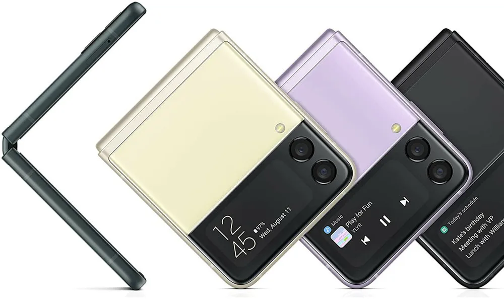 Samsung Galaxy Z Flip 3 Z Flip3 5G F711U1 F711N F711B Original 6.7
