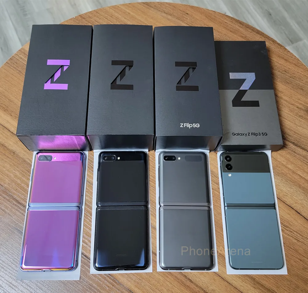 Samsung Galaxy Z Flip 3 Z Flip3 5G F711U1 F711N F711B Original 6.7
