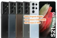 Original Galaxy S21 Ultra 5G G998U1 G9980 128G/256G/512GB ROM 12/16GB RAM Snapdragon Octa Core 6.8" eSim NFC Cell Phone