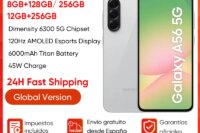 Samsung Galaxy A56 5G AI Smartphone Global Version Exynos 1580 6.7" Super AMOLED 120Hz Display 50MP Camera 5000mAh 45W Charge
