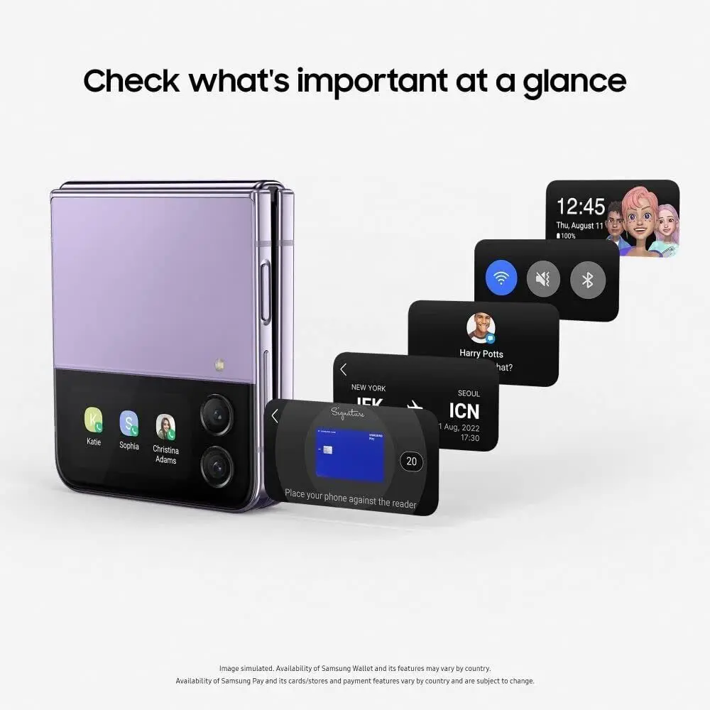 Samsung Galaxy Z Flip 4 Z Flip4 5G F721B F721U1 F721N 6.7