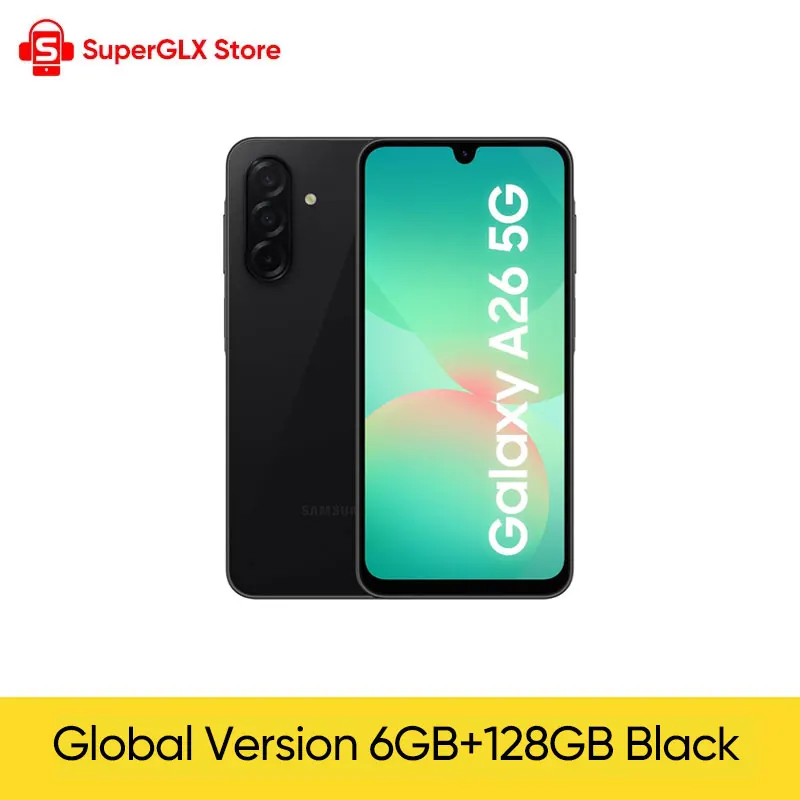 6GB 128GB Black