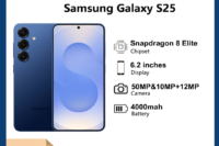 2025 Samsung Galaxy S25 6.2 inches Snapdragon 8 Elite 50 MP 4000 mAh 25W wired AMOLED 120Hz SmartPhone