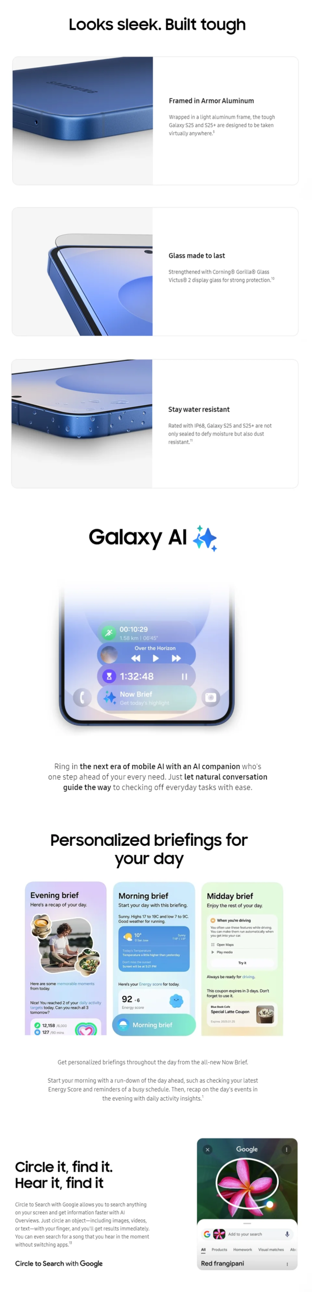 2025 Samsung Galaxy S25 6.2 inches Snapdragon 8 Elite 50 MP 4000 mAh 25W wired AMOLED 120Hz SmartPhone