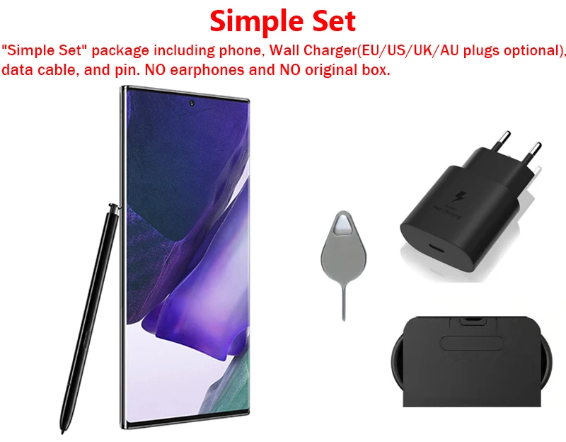 Unlocked Samsung Note20 Ultra 5G Note 20U N986U1 6.9