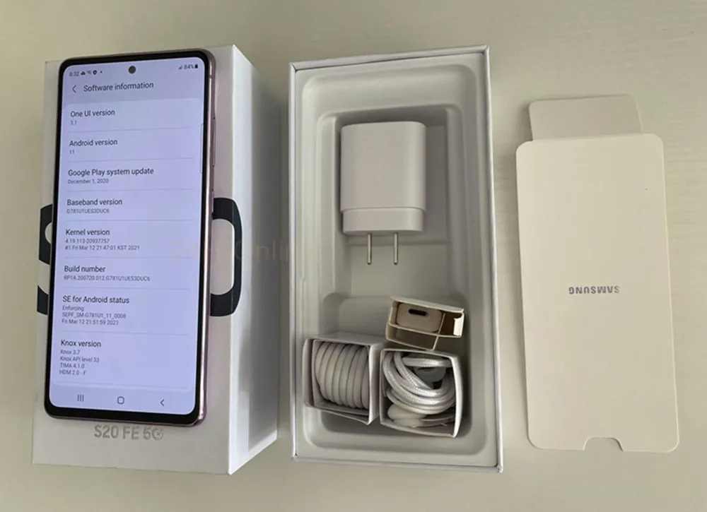 Samsung Galaxy S20 FE 5G G7810 Dual Sim S20FE 6.5