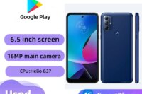Motorola Moto G Play(2023) XT2271 4g SmartPhone MTK MT6765 Helio G37 6.5inch Screen 5000mAh 10W Charge 16MP Camera Used Phone