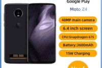 Motorola Moto Z4 XT1980 4g 6.4in 3600mAh Snapdragon 675 15W Charge 48MP Camera Used Phone