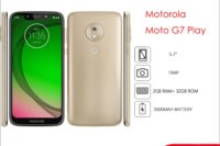 Motorola Moto G7 Play XT1952 Refurbished Original Unlocked Phone 2GB RAM 32GB ROM 5.7 inches 13MP 4G LTE 3000mAh Cellphone