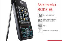 Original Motorola ROKR E6 Unlocked Refurbished Mobile Phone GSM  900 / 1800 / 1900 Good Quality With 1 Year Warranty