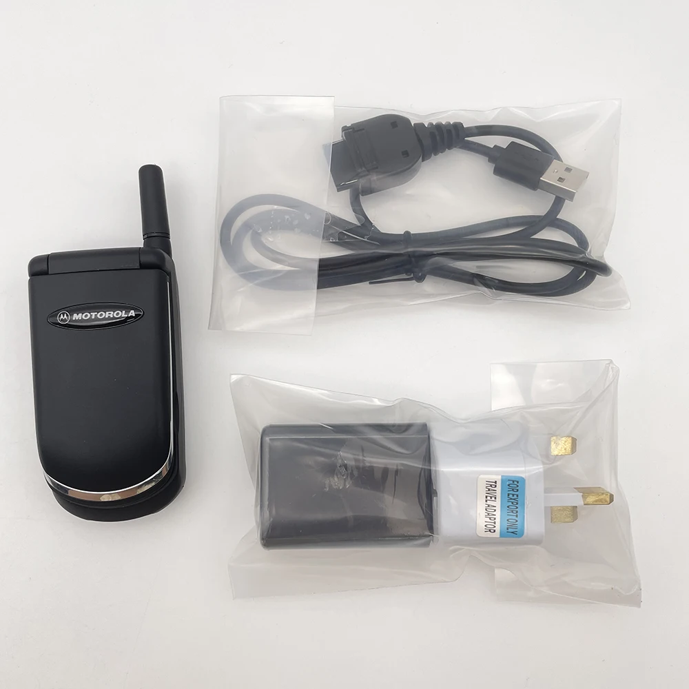 Original Motorola V998 Unlocked Refurbished Mobile Phone GSM 850 / 900  Good Quality With 1 Year Warranty Only support English