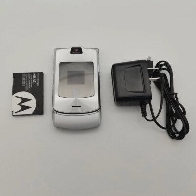Original Motorola RAZR V3i Unlocked Refurbished Mobile Phone GSM 850 / 900 / 1800 / 1900 Good Quality With 1 Year Warranty - Image 5