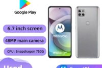 Motorola Moto G 5g XT2113 SmartPhone Snapdragon 750G 6.7inch Screen 5000mAh 48MP+16MP Camera Original Used Phone
