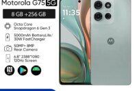Motorola Moto G75 Octa Core 50MP Camera 6.8'' Eye Protection FHD+ 120Hz LCD Large Screen 5000mAh Battery Snapdragon 6 Gen 3
