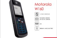 Original Motorola W160 W156 Unlocked Refurbished Mobile Phone GSM 850/900 / 1800 / 1900 Good Quality With 1 Year Warranty