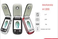 Original Motorola A1200 Unlocked Refurbished Mobile Phone GSM 850 / 900 / 1800 / 1900 Good Quality With 1 Year Warranty