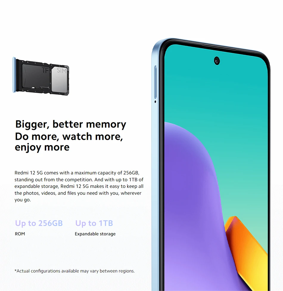 Global Rom Xiaomi Redmi 12 5G Snapdragon 4 Gen2 SmartPhone 50MP Quad Camera 6.79 inch Screen LCD 5000mAh Battery China Version