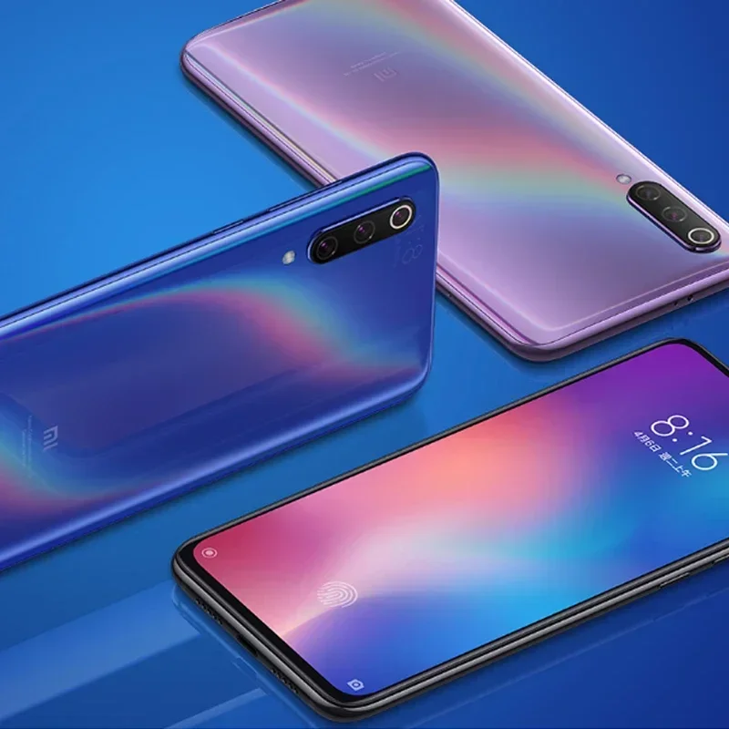 Xiaomi 9 4G Android 6.39 inch RAM 6GB ROM 128GB Qualcomm Snapdragon 855 3300mAh Battery Global Version used phone