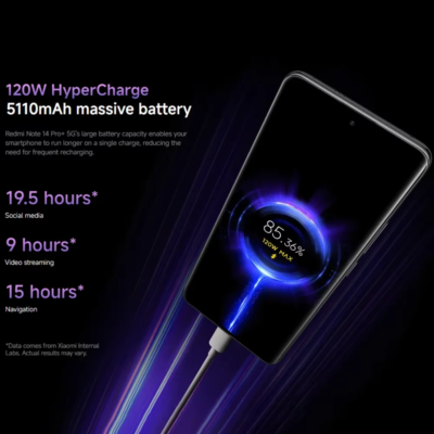 Xiaomi Redmi Note 14 Pro+ Plus 5G Global Version Smartphone Snapdragon 7s Gen 3 NFC 5110mAh 120W HyperCharge 200MP AI Camera - Image 3