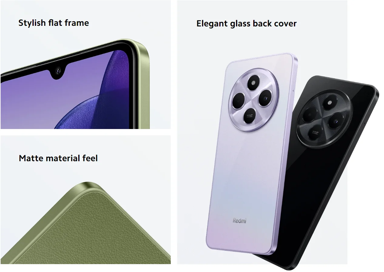 Global Version Xiaomi Redmi 14C Smartphone Immersion 6.88'' 120Hz Display 50MP AI Dual Camera Massive 5160mAh Battery Global Version Xiaomi Redmi 14C Smartphone Immersion 6.88'' 120Hz Display 50MP AI Dual Camera Massive 5160mAh Battery