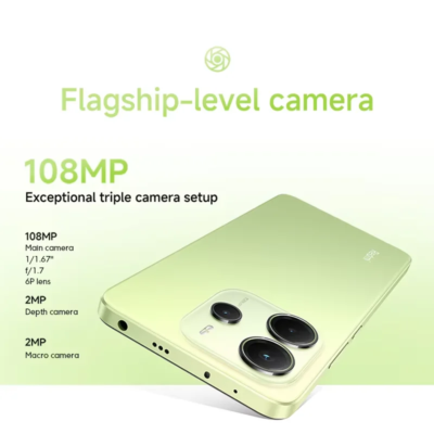 Global Version Xiaomi Redmi Note 14 4G MediaTek Helio G99-Ultra 108MP AI Camera 6.67" 120Hz Display 5500mAh 33W Turbo Charging - Image 2
