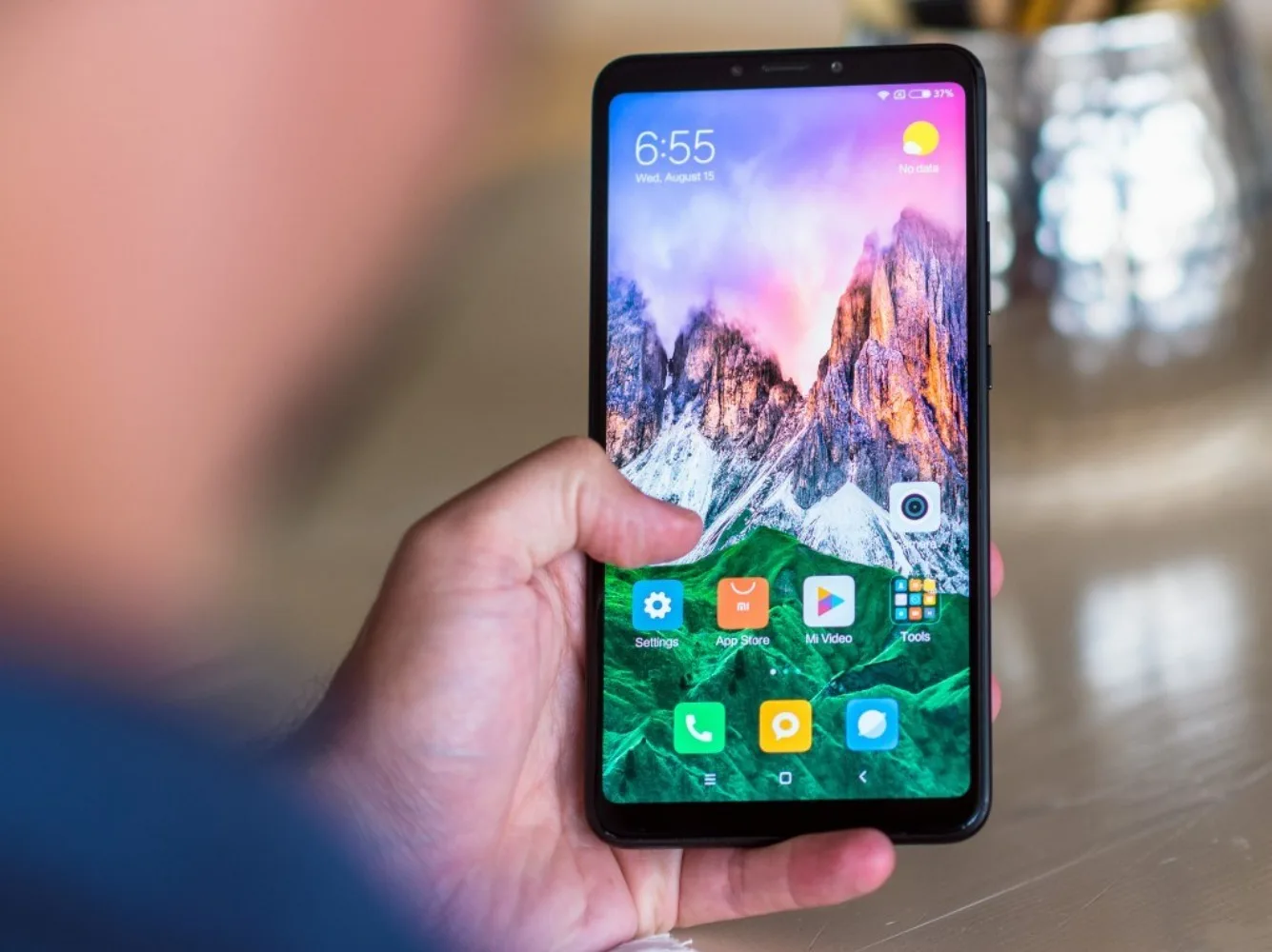Xiaomi Mi max 3 smartphone 4G Snapdragon 636 Facial recognition Posterior fingerprint Used phone Xiaomi Mi max 3 smartphone 4G Snapdragon 636 Facial recognition Posterior fingerprint Used phone