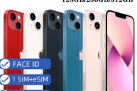 Original Unlocked Apple iPhone 13 128GB/256GB/512GB ROM A15 Chip IOS 5G Mobile phone Face ID 6.1" OLED Screen iphone13 cellphone