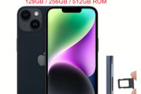 iPhone 14 International Version 1SIM+1eSIM 128GB 256GB ROM 6GB RAM 6.1" Genuine Super Retina OLED Face ID NFC A15 5G 98% New