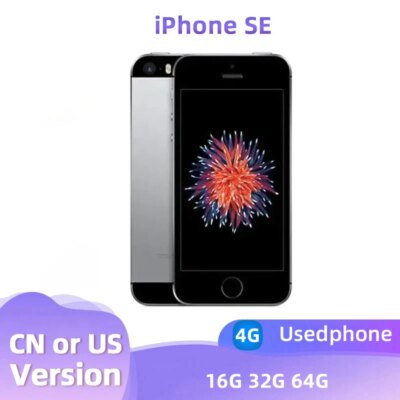 Apple iPhone SE 1 2016 4g SmartPhone Apple A9 4inch LCD Screen 12MP Camera 1642mAh 10W Charge IOS Original Used iPhone