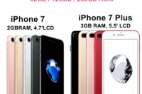 Apple iPhone 7 / 7Plus 32GB 128GB 256GB ROM 4.7'/5.5' IPS LCD 12MP 4G LTE Quad Core IOS NFC Original Unlocked Mobile Phone