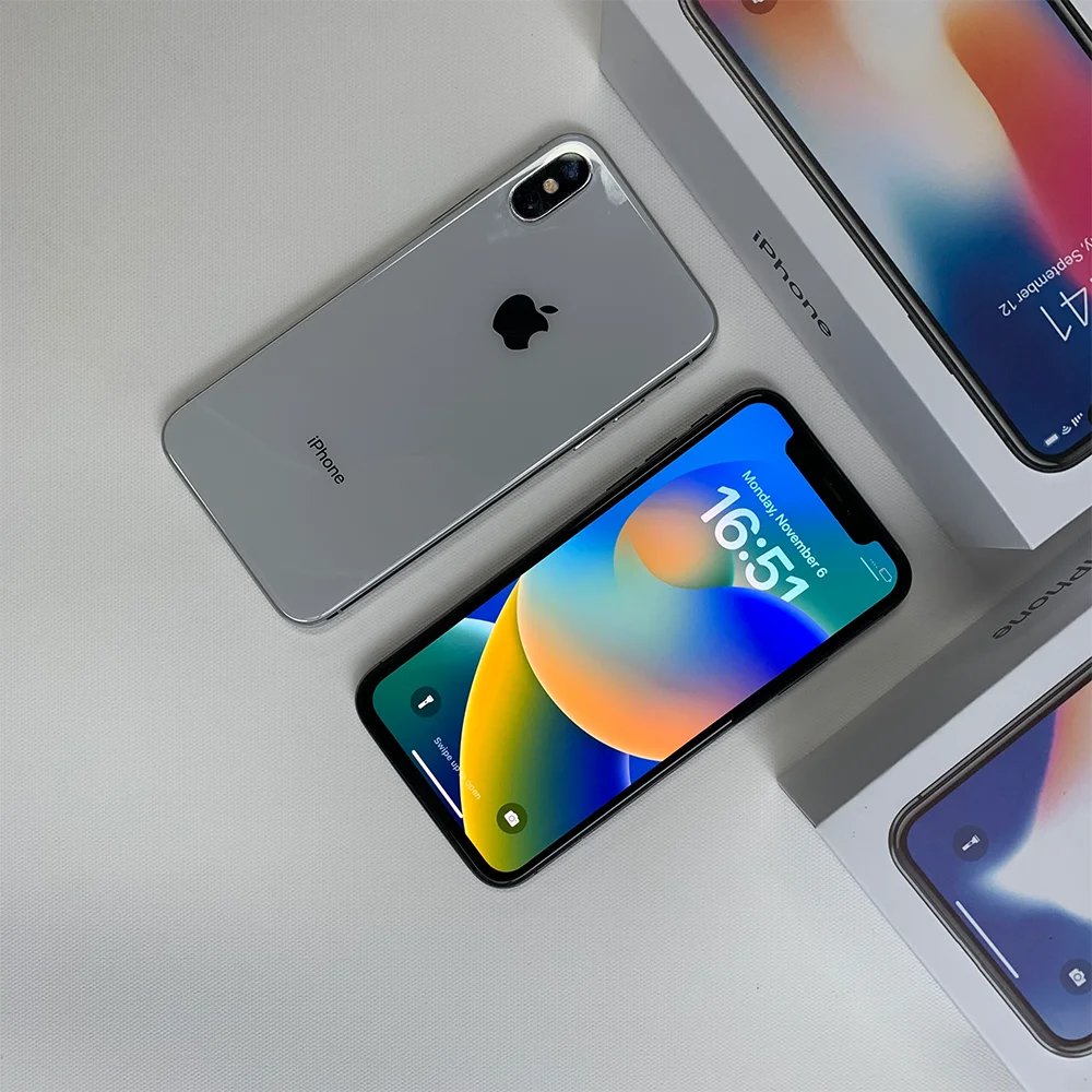 Original iPhone X 4G LTE CellPhone Unlocked 64GB/256GB ROM 5.8