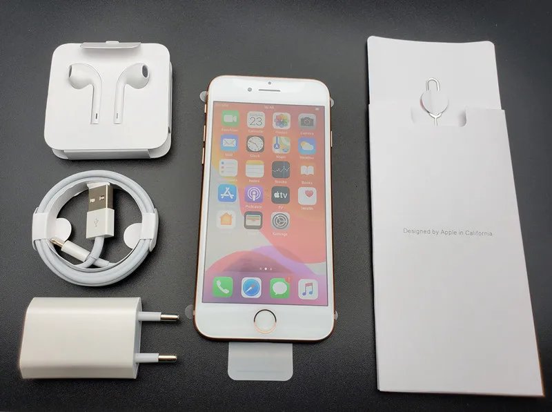 Original Apple iPhone 8 64GB/256GB 4.7' Retina IPS LCD NFC Fingerprint Factory Unlocked iPhone8 4G LTE Smart Phone Original Apple iPhone 8 64GB/256GB 4.7' Retina IPS LCD NFC Fingerprint Factory Unlocked iPhone8 4G LTE Smart Phone