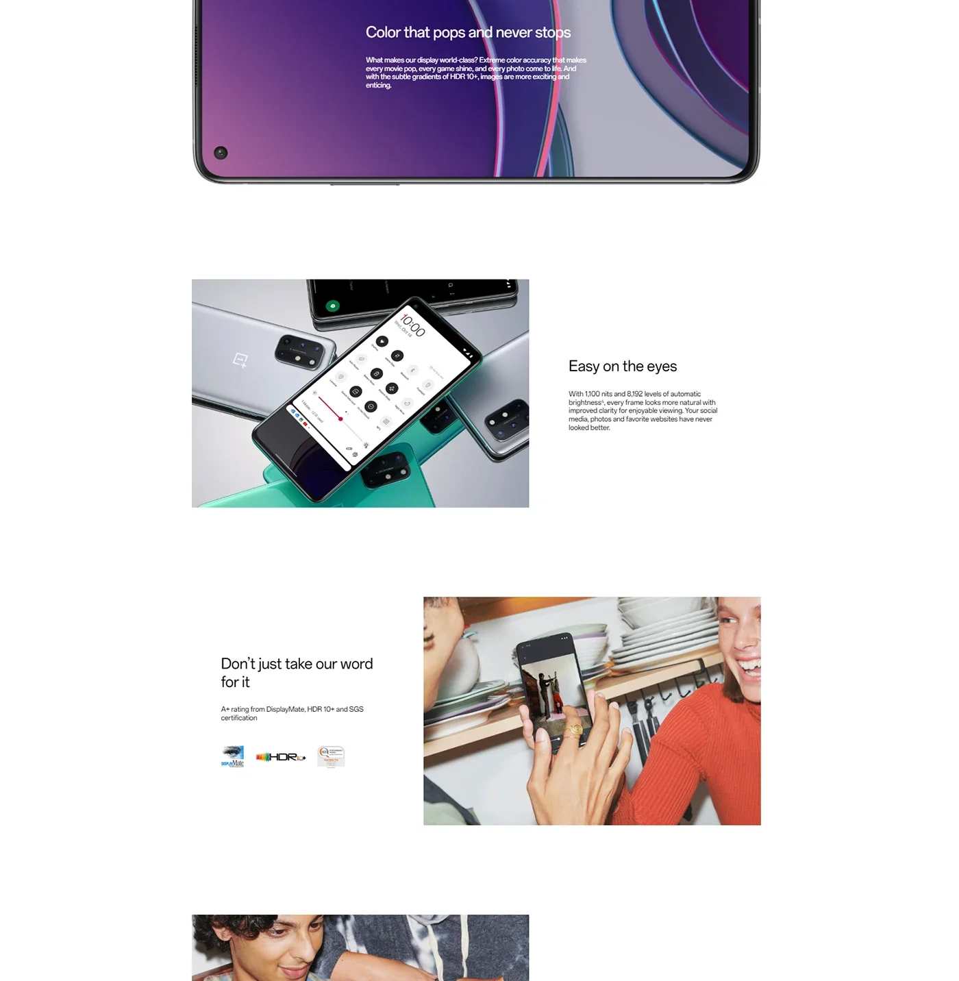 Oneplus 8T Mobile Phone 5G 12GB RAM 256GB LTE 6.51