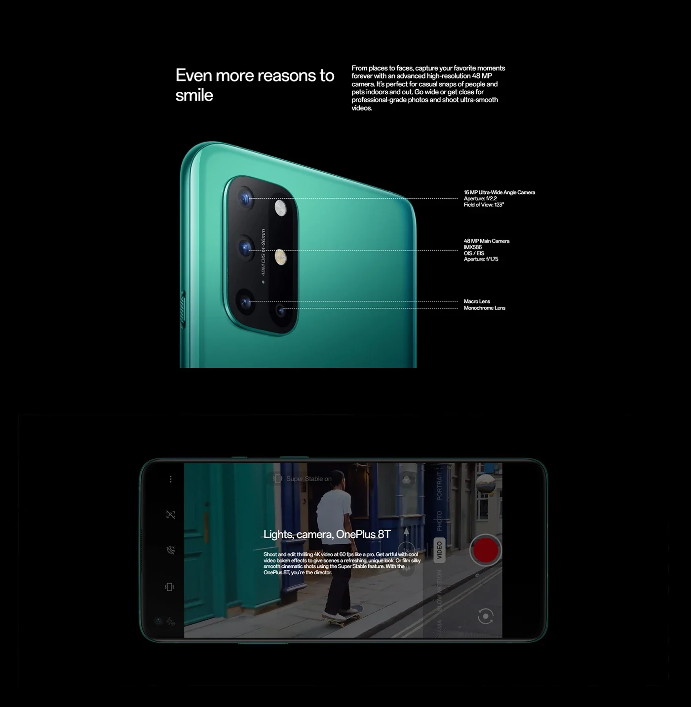 Oneplus 8T Mobile Phone 5G 12GB RAM 256GB LTE 6.51