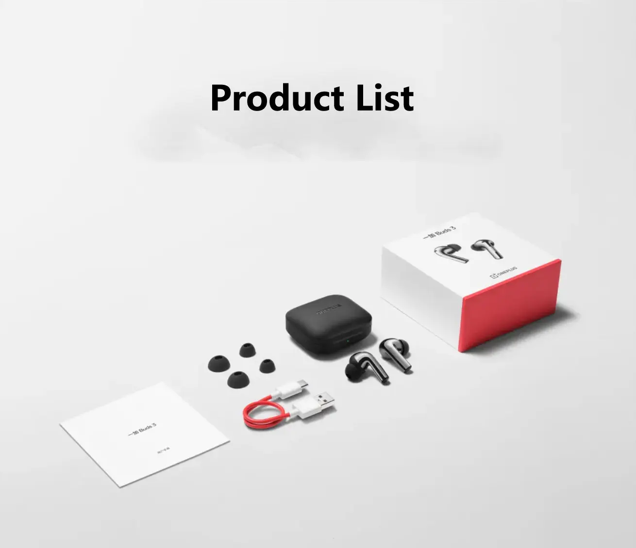 2025 New Oneplus Buds 3 TWS Wireless Bluetooth Earphone LHDC 5.0 49dB Active Noise Canceling 44h Battery Life For Oneplus 12