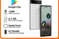 Google Pixel6a 5G CPU Google Tensor Battery capacity 4410mAh SmartPhone 12MP Cameraoriginal used phone