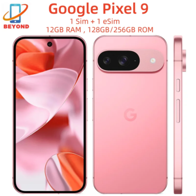 Google Pixel 9 Pixel9 5G 6.3" OLED 12GB RAM 128/256GB ROM NFC Octa Core Google Tensor G4 Original Unlocked Android Cell Phone