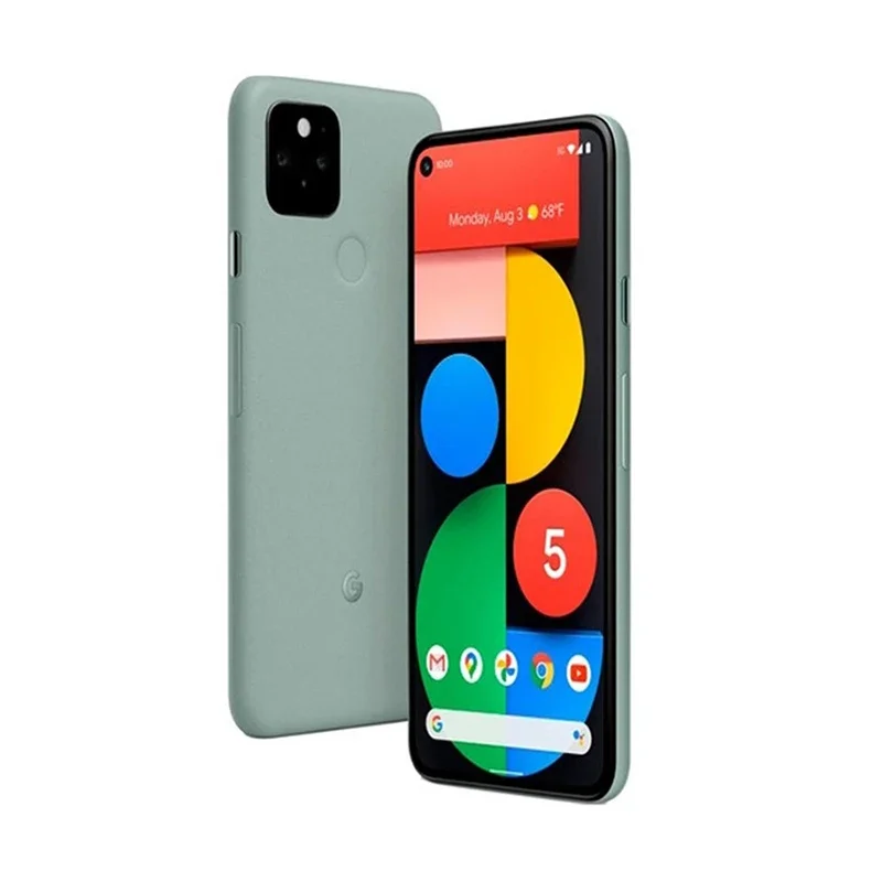 Google Pixel5 5G SmartPhone CPU Qualcomm Snapdragon 756G  Battery capacity 4080mAh 12MP Cameraoriginal used phone