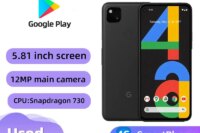 Google Pixel 4a OEM 4G 5.81" 6GB RAM 128GB ROM NFC Octa Core Snapdragon 730G Fingerprint Original Unlocked Pixel 4a