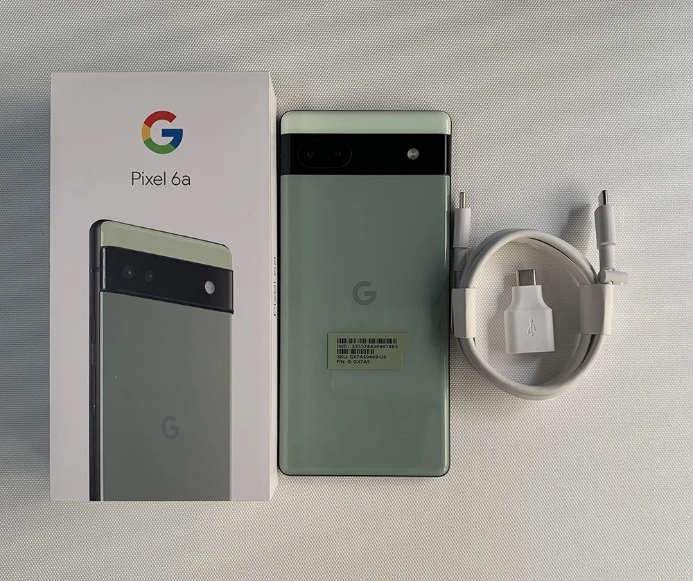 Original Google Pixel 6a 5G Mobile Phone NFC 6GB+128GB Fingerprint 6.1'' OLED Screen 12.2MP+12MP+8MP Tensor Octa-Core SmartPhone Original Google Pixel 6a 5G Mobile Phone NFC 6GB+128GB Fingerprint 6.1'' OLED Screen 12.2MP+12MP+8MP Tensor Octa-Core SmartPhone