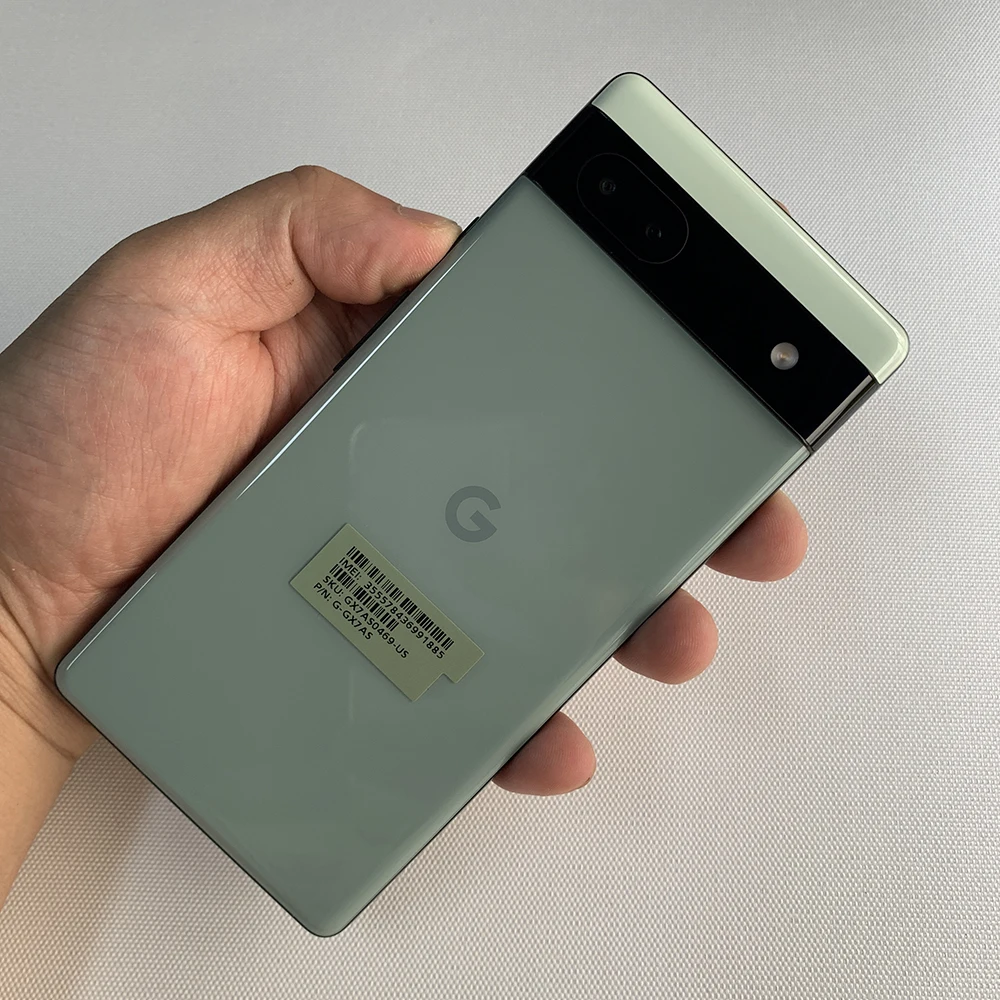 Original Google Pixel 6a 5G Mobile Phone NFC 6GB+128GB Fingerprint 6.1'' OLED Screen 12.2MP+12MP+8MP Tensor Octa-Core SmartPhone Original Google Pixel 6a 5G Mobile Phone NFC 6GB+128GB Fingerprint 6.1'' OLED Screen 12.2MP+12MP+8MP Tensor Octa-Core SmartPhone