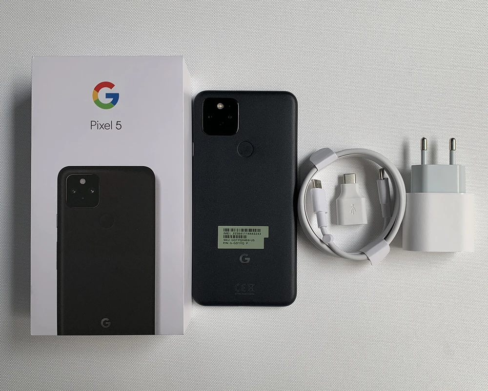 Original Google Pixel 5 5G Mobile Phone NFC 8GB RAM 128GB ROM 6.0