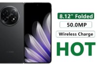 Original Oppo Find N5 Mobile Phone 80W Super Charge 8.12" AMOLED Folded Screen 50.0MP Camera Snapdragon 8 Elite 5600mAh Battery